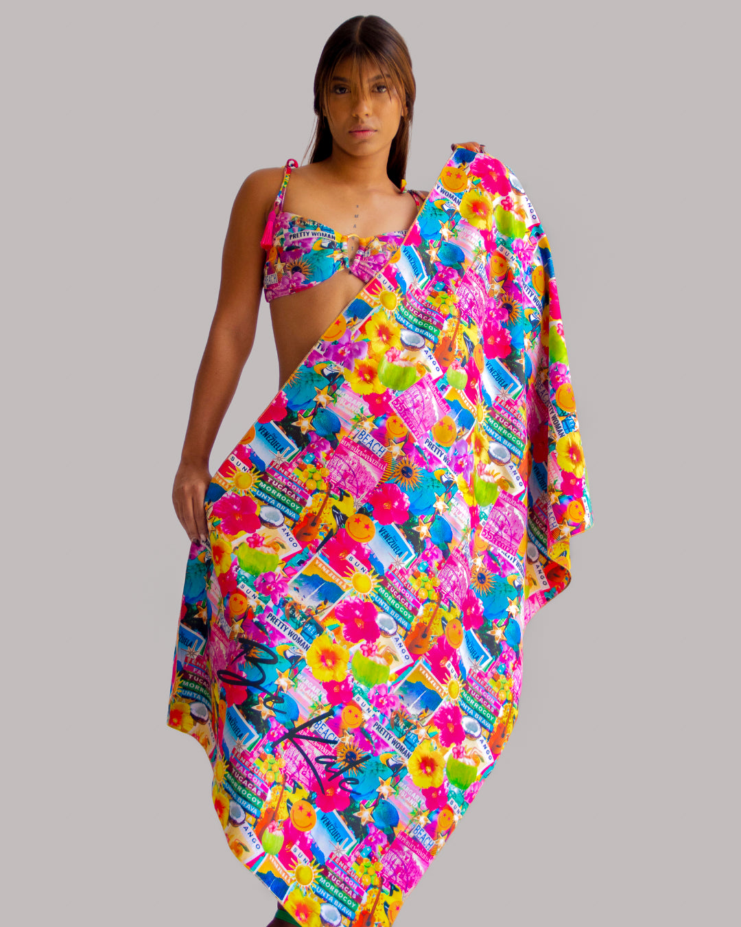 Venezolana Toalla Microfibra -Reversible