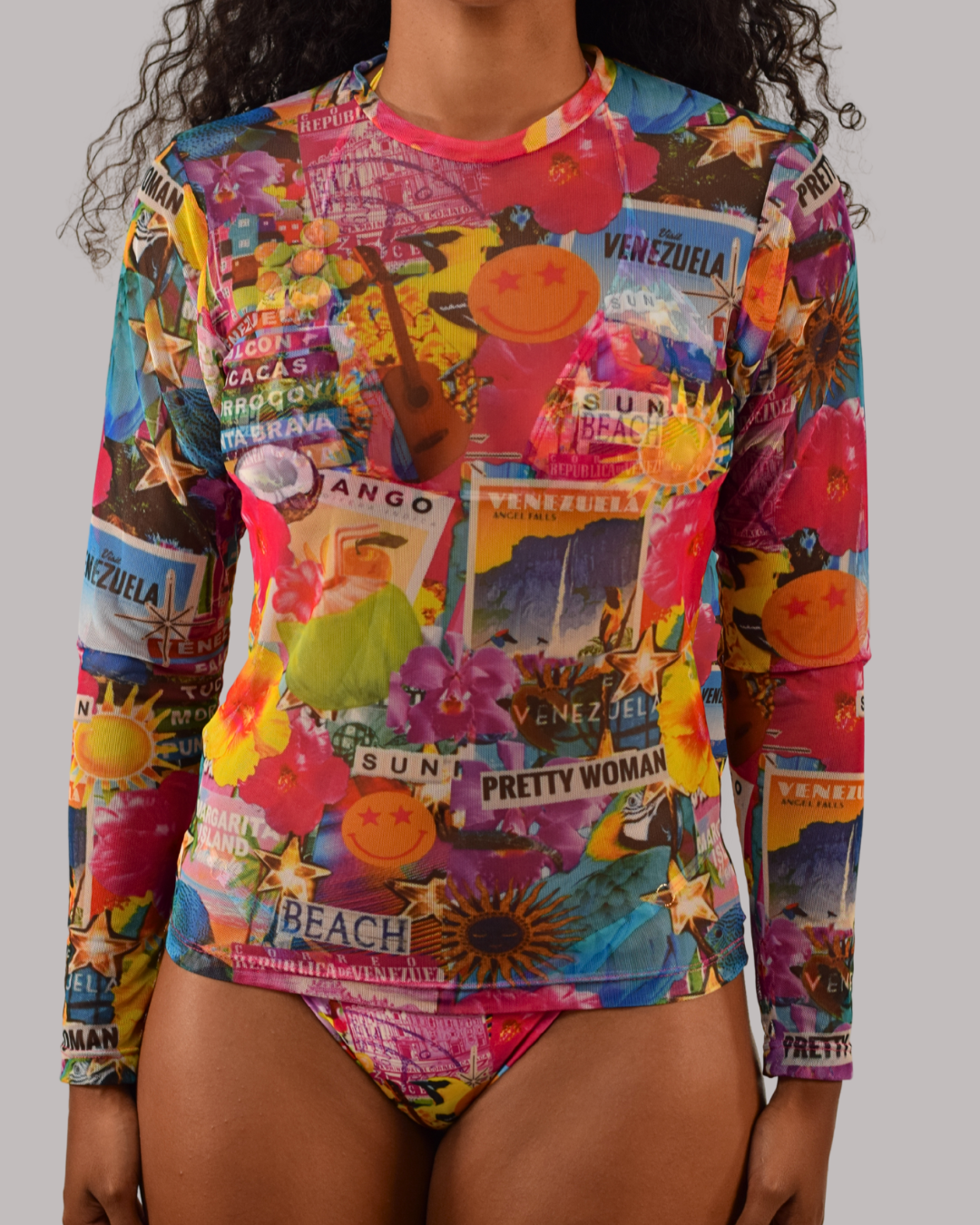 Venezolana Top Mesh