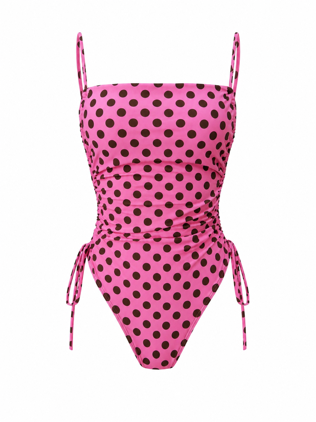 CHOCOLATE DOTS PINK – ENTERIZO STRAP
