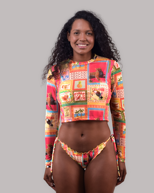 ABACAY Crop Top Mesh