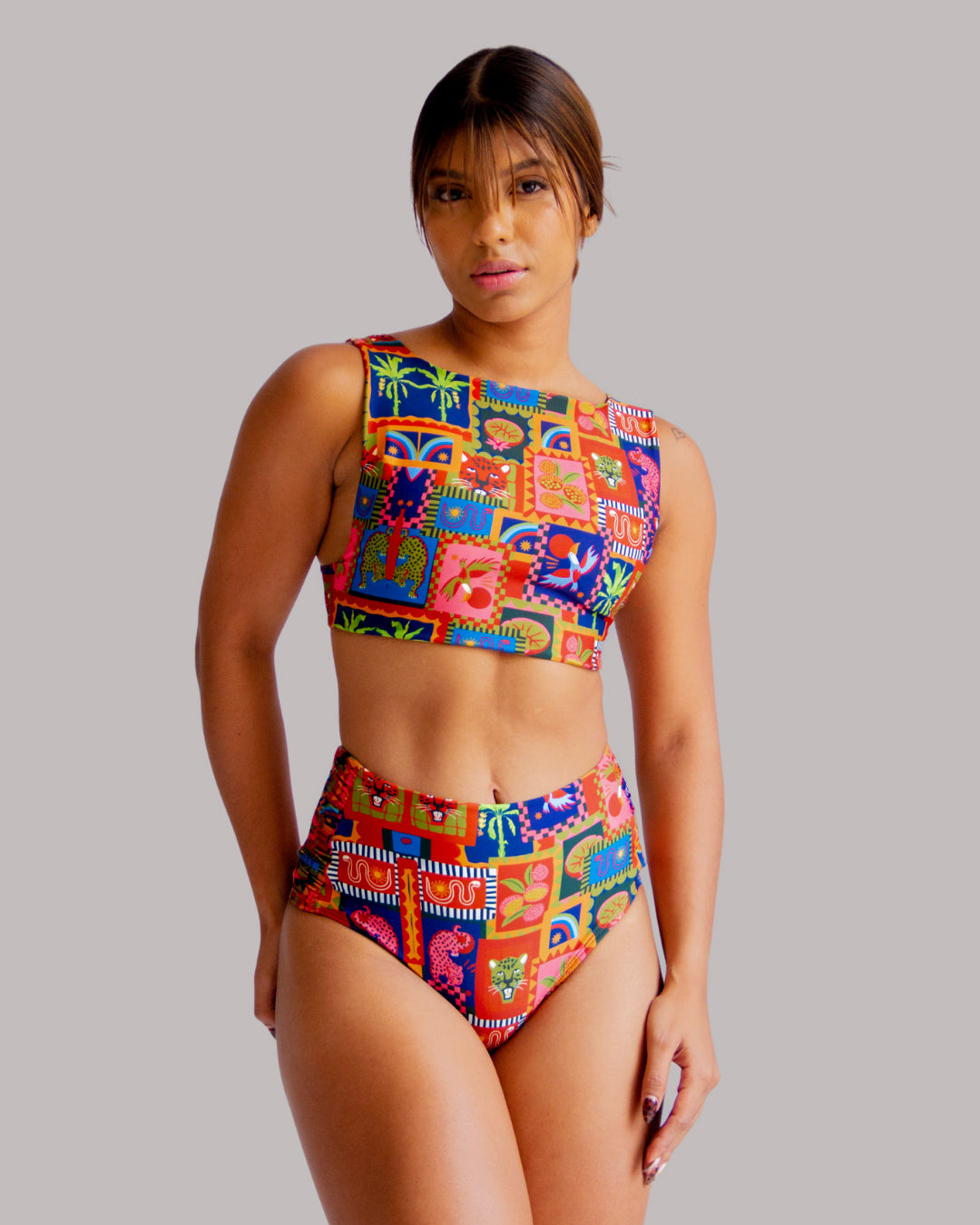 Moca Set Tropical Crop & Drape