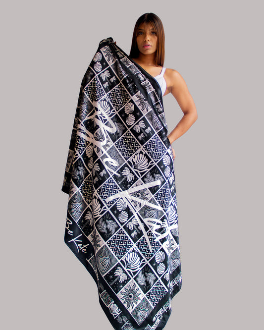 Black Merey Pareo Crep de Seda