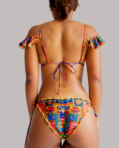 Moca Set Tropical Gold triangulo