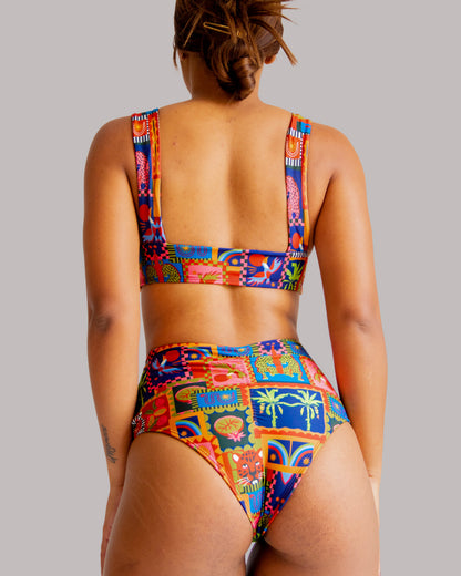 Moca Set Tropical Crop & Drape